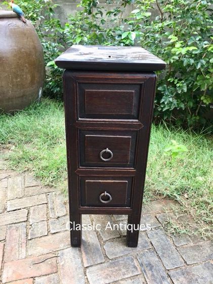 ตู้เก็บเงิน ไม้สักโบราณ รูปที่ 2