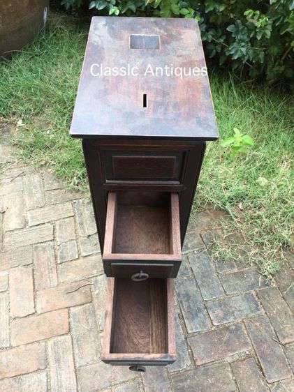 ตู้เก็บเงิน ไม้สักโบราณ รูปที่ 3