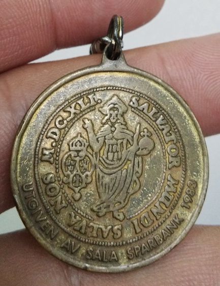 75011-เหรียญต่างประเทศเพื่อการสะสม เหรียญเก่า 1640 Year European Coins น่าจะมาจากประเทศสเปน รูปที่ 6