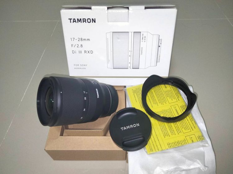 เลนส์มุมกว้าง Tamron 17-28mm F2.8 Sony E-mount