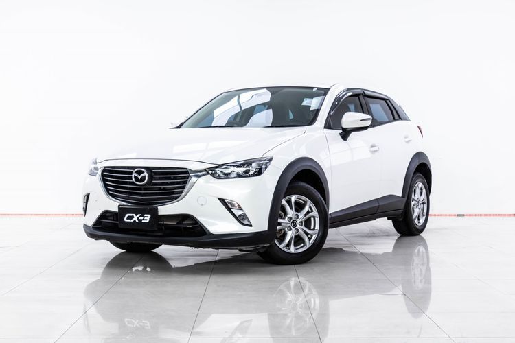 Mazda CX-3 2016 2.0 C Sedan เบนซิน ไม่ติดแก๊ส เกียร์อัตโนมัติ ขาว รูปที่ 3