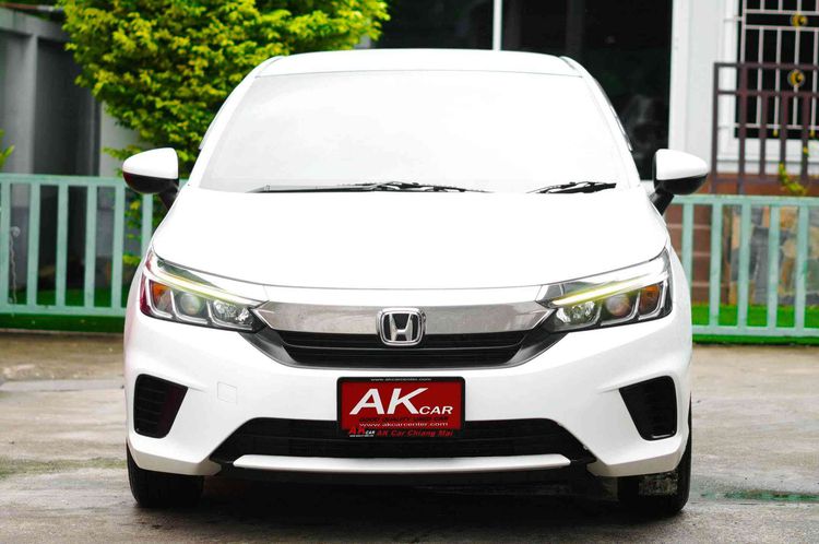 Honda City 2020 1.0 S Sedan เบนซิน เกียร์อัตโนมัติ ขาว รูปที่ 2