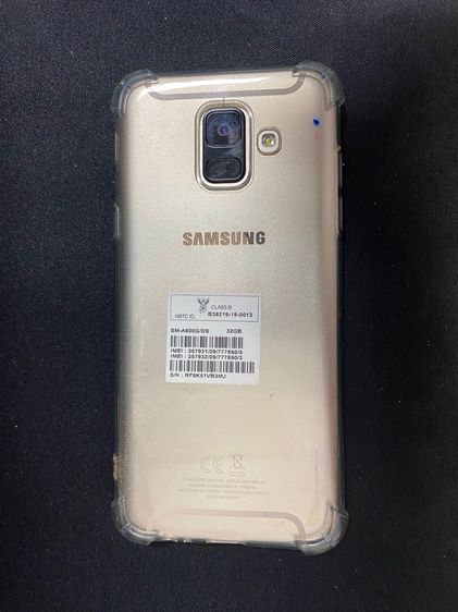 Samsung galaxy A6 มือ2 เครื่องแท้ สภาพ90 รูปที่ 2