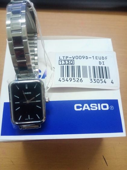 นาฬิกา CASIO LTP-V009D-1EUDF หน้าปัดสีดำ มือหนึ่ง รูปที่ 2
