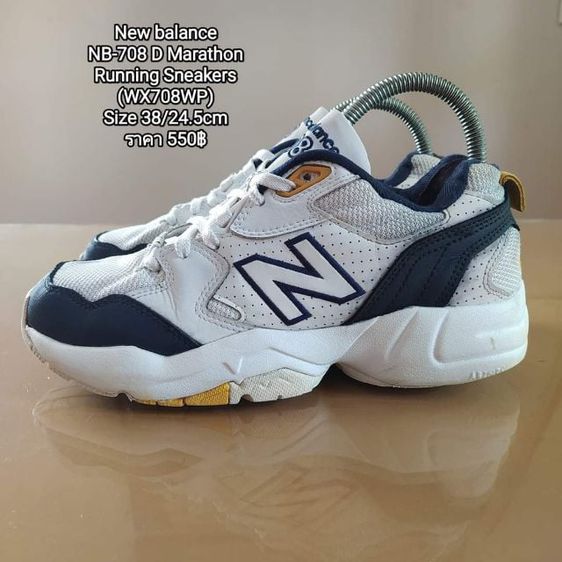 New balance
NB708 D Marathon
Running Sneakers
(WX708WP)
Size 38ยาว24.5cm