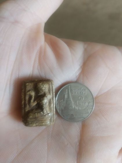 พระเนื้อผงผสมว่านพิมพ์เล็ก(พระพิมพ์พระนางกวักหลังเรียบเนื้อสีน้ำตาลเข้ม(ไม่ทราบเกจิที่สร้าง)(270207))พระบ้านพระเครื่องรางของมงคล รูปที่ 13