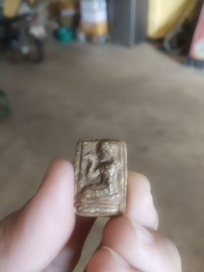 พระเนื้อผงผสมว่านพิมพ์เล็ก(พระพิมพ์พระนางกวักหลังเรียบเนื้อสีน้ำตาลเข้ม(ไม่ทราบเกจิที่สร้าง)(270207))พระบ้านพระเครื่องรางของมงคล รูปที่ 4