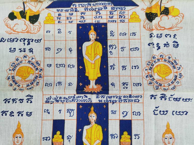 ผ้ายันต์ รุ่นแรก เมตตามหานิยม ค้าขาย ร่ำรวย หลวงปู่เรือง วัดเขาสามยอด จ.ลพบุรี  รูปที่ 3