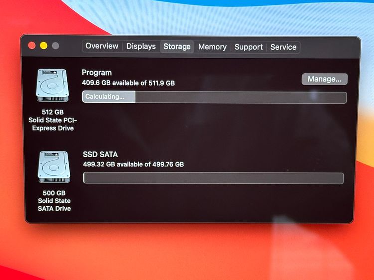 iMac Retina 5K 27" Core i5 (2019) Core i5-8500 6 Core Ram 32 GB Radeon Pro 570X (2019) (TT0499) รูปที่ 13