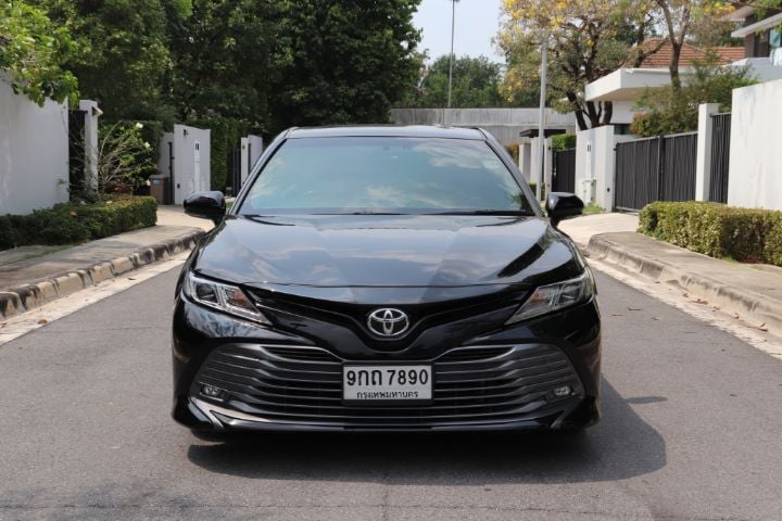 Toyota Camry 2019 2.0 G Sedan เบนซิน ไม่ติดแก๊ส เกียร์อัตโนมัติ ดำ รูปที่ 1