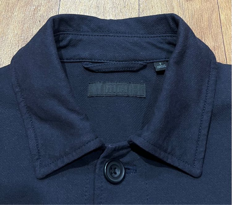 Uniqlo Washed Jersey Work Jacket รูปที่ 3