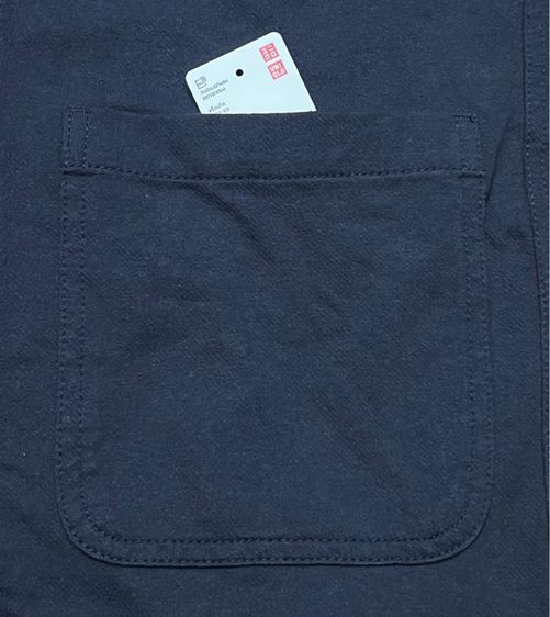 Uniqlo Washed Jersey Work Jacket รูปที่ 4