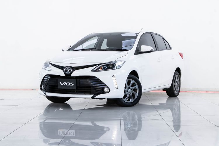 Toyota Vios 2018 1.5 G Sedan เบนซิน ไม่ติดแก๊ส เกียร์อัตโนมัติ ขาว รูปที่ 2