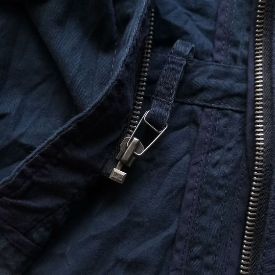 Abercrombie Fitch Navy Blues Zipper Jacket รอบอก 42” รูปที่ 8