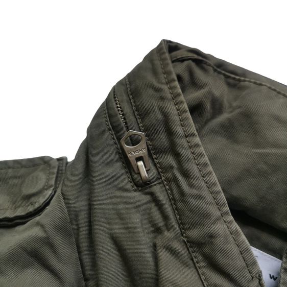 Andew Green Hooded Military Jacket รอบอก 40” รูปที่ 2