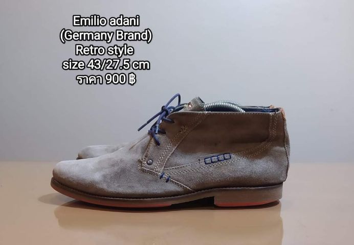
Emilio adani
(Germany Brand)
Retro style 
size 43ยาว27.5cm
ราคา 900฿