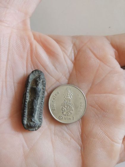 พระเนื้อดินผสมผงใบลานพิมพ์เล็ก(พระปางลีลากำแพงข้างเม็ดไม่ทราบเกจิที่สร้าง(280201))พระบ้านพระเครื่องรางของมงคล รูปที่ 3