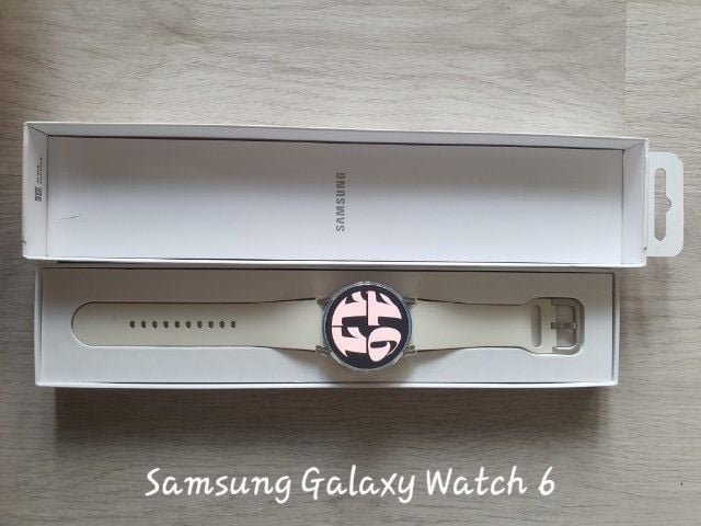 โลหะ ขาว Samsung Galaxy Watch 6 40มม