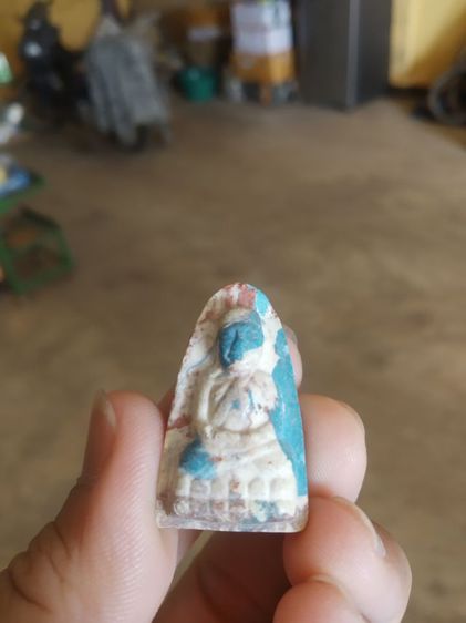 พระผงผสมว่านเนื้อเบญจรงค์(พระพิมพ์พระหลวงปู่ทวดเนื้อเบญจรงค์วัดช้างให้ไม่ทราบเกจิ(ไม่ทราบอายุและรุ่น)(280205))พระบ้านพระเครื่องรางของมงคล