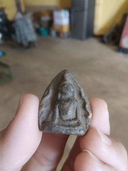 พระเนื้อดินผสมผง(พระพิมพ์พระนางพญาหลังเรียบไม่ทราบเกจิที่สร้าง(280203))พระบ้านพระเครื่องรางของมงคล รูปที่ 4