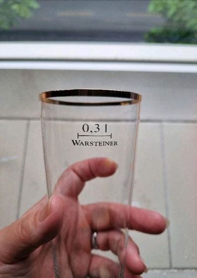 🍺🍻จิบเบียร์เย็นๆ ในแก้วสวยๆ แก้วเบียร์ Warsteiner รูปที่ 3