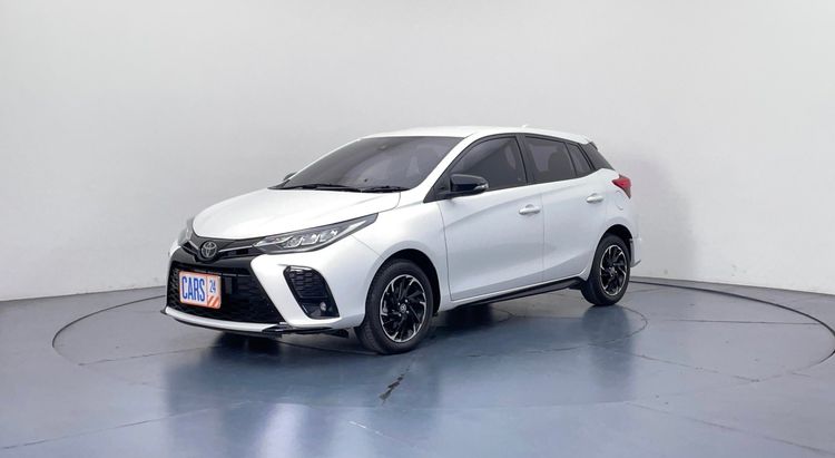 Toyota Yaris 2021 1.2 Sport Premium Sedan เบนซิน ไม่ติดแก๊ส เกียร์อัตโนมัติ ขาว