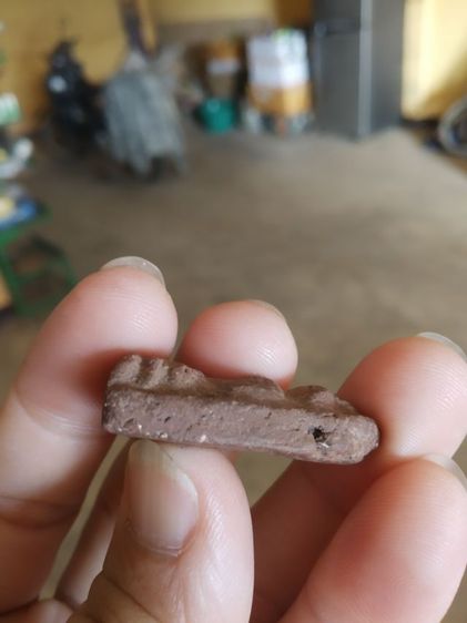 พระเนื้อดินผสมผง(พระพิมพ์พระกลีบบัวนั่งสมาธิ(เนื้อออกน้ำตาลหลังเรียบ)(ไม่ทราบพระเกจิที่สร้าง)(280225))พระบ้านพระเครื่องรางของมงคล รูปที่ 12