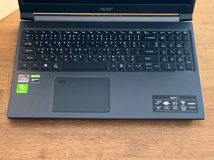 (5977) Notebook Acer Aspire7 A715-42G-R7RS Gaming เครื่องใหม่ 16,990 บาท รูปที่ 4
