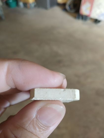 พระเนื้อผงผสมว่านรูปทรงแปดเหลี่ยม(พระพิมพ์พระหลวงพ่อวัดเขาตะเคราหลังยันต์นะ(รุ่นสร้างศาลา)(จังหวัดสมุทรสาคร))พระบ้านพระเครื่องรางของมงคล รูปที่ 14