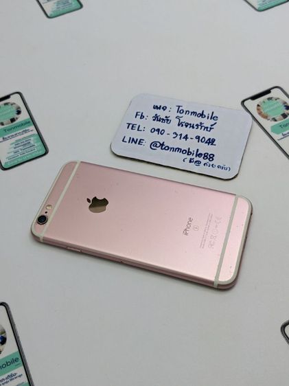 ขาย เทิร์น iPhone 6S 64 GB มีตัวเครื่องอย่างเดียว ไม่มีอุปกรณ์อื่น ใช้งานปกติ ถูกๆ เพียง 1,990 บาท ครับ รูปที่ 1