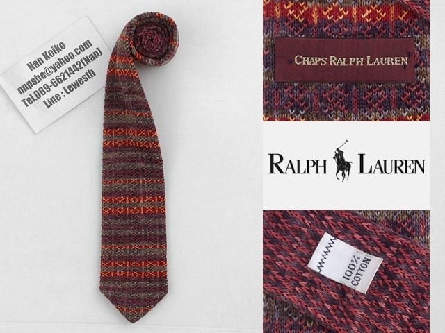 เนคไท Ralph Lauren ผ้าถัก