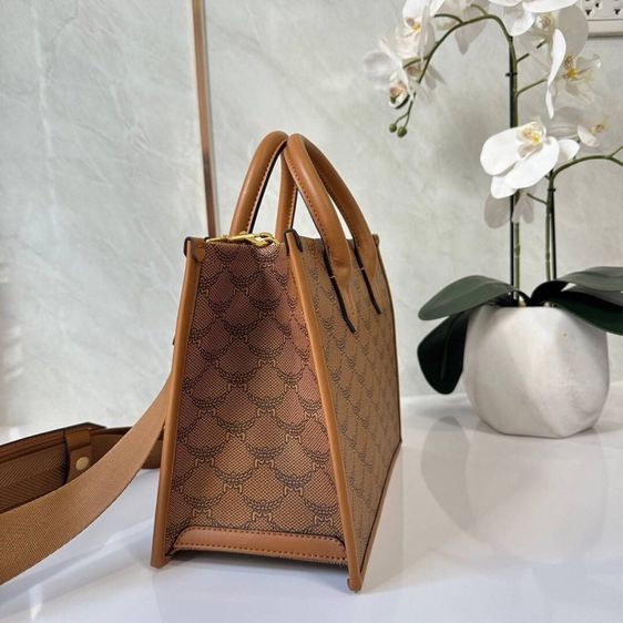 MCM HIMMEL SMALL TOTE รูปที่ 8