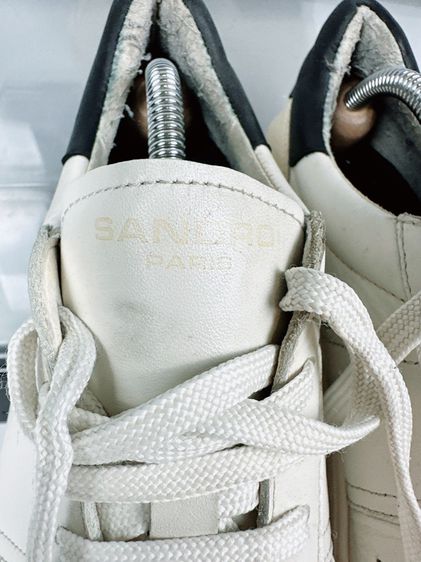 รองเท้า Sandro Paris Sz.9us42eu27cm สีขาว แบรนด์ดังของใหม่เกือบหมื่น สภาพสวยมาก เกือบใหม่ ไม่ขาดซ่อม ใส่เที่ยวลำลองหล่อ รูปที่ 12