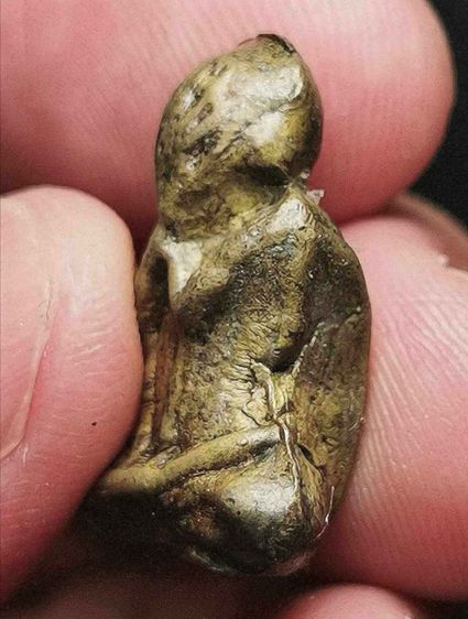 พระปิดตาอาจารย์เซ็น วัดท่ามิหรำ รุ่นแรก หายากมาก จังหวัดพัท ลุง พ.ศ.2485 เดิมๆ เก่าเก็บ รับ ประกันแท้ รูปที่ 5