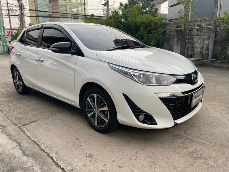 Toyota Yaris 2020 1.2 G Sedan เบนซิน ไม่ติดแก๊ส เกียร์อัตโนมัติ ขาว
