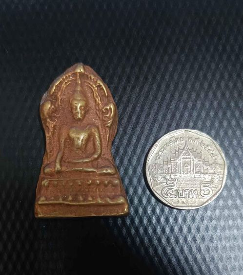 พระพุทธชินราชใบเสมา พิษณุโลก เนื้อสัมฤทธิ์ สวย เก่า หายาก น่าบูชา รูปที่ 4