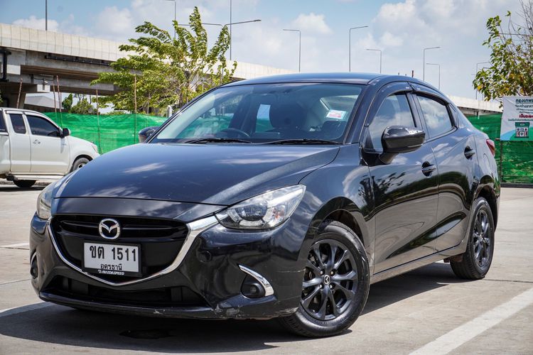 Mazda Mazda 2 2019 1.3 High Connect Sedan เบนซิน ไม่ติดแก๊ส เกียร์อัตโนมัติ ดำ รูปที่ 1