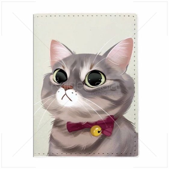 ✅ ขายดี Passport Cats ปกพาสปอร์ต ลายแมวน่ารัก รูปที่ 8