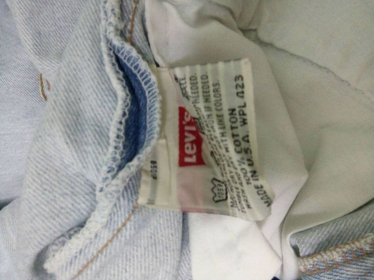 Vintage Levi’s 501 Made in USA มือสองวินเทจ รูปที่ 3