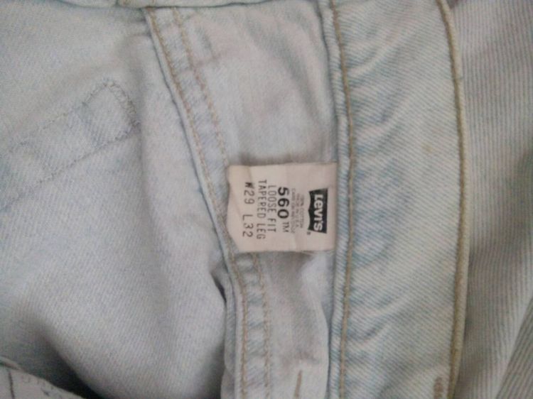 Vintage Levi’s 560 Made in USA มือสองวินเทจ รูปที่ 4