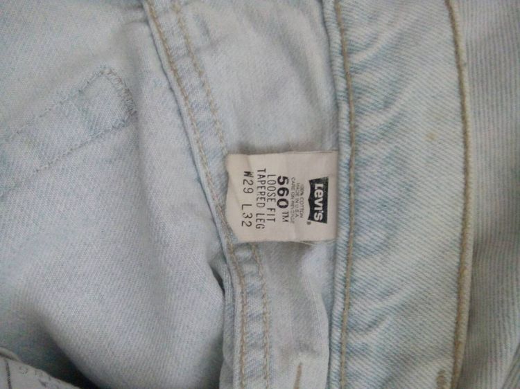 Vintage Levi’s 560 Made in USA มือสองวินเทจ รูปที่ 3
