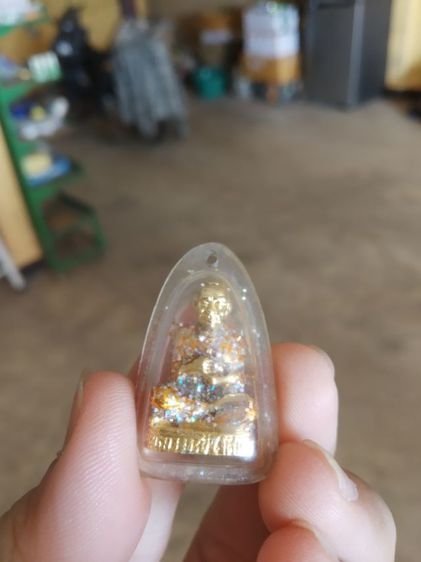 พระเนื้อโลหะกะไหล่ทอง(พระรูปหล่อพระสมเด็จพุฒาจารย์โตพรหมรังสีไม่ทราบเกจิที่สร้าง)พระบ้านพระเครื่องรางของมงคล รูปที่ 4