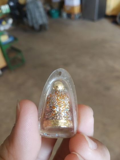 พระเนื้อโลหะกะไหล่ทอง(พระรูปหล่อพระสมเด็จพุฒาจารย์โตพรหมรังสีไม่ทราบเกจิที่สร้าง)พระบ้านพระเครื่องรางของมงคล รูปที่ 5