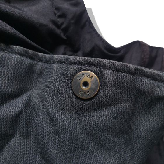 G-Star Raw Military Black Hooded Jacket รอบอก 39” รูปที่ 4