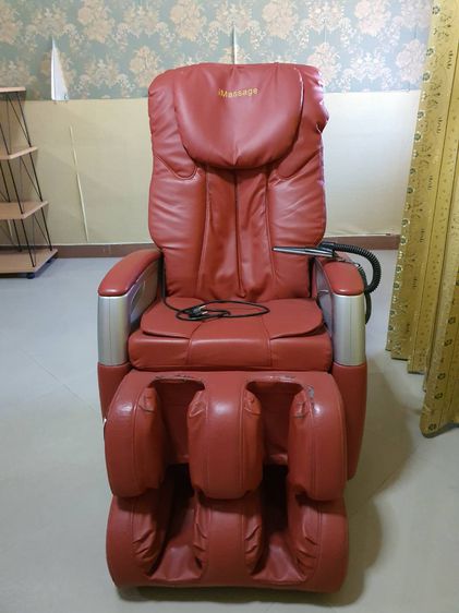 เก้าอี้นวดไฟฟ้า RESTER TITAN สีเลือดหมู มือสอง สภาพดี ใช้งานปกติ รูปที่ 2