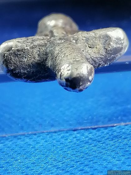 พระยอดธง​ เนื้อเงิน แกน5x13มม องค์พระ35มม สูงรวมแกน48มม รูปที่ 5