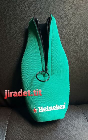 ถุงรักษาความเย็น Heineken สีเขียวสดใส พร้อมซิปรูดปิด-เปิด สินค้าพรีเมี่ยม ไม่มีวางจำหน่าย (Limited) รูปที่ 5