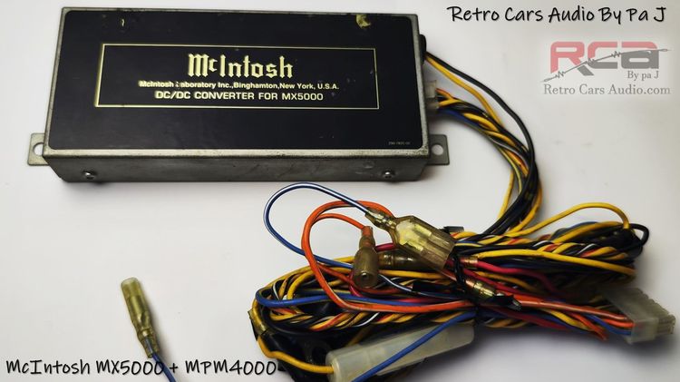 1DIN McIntosh MX5000 รูปที่ 5