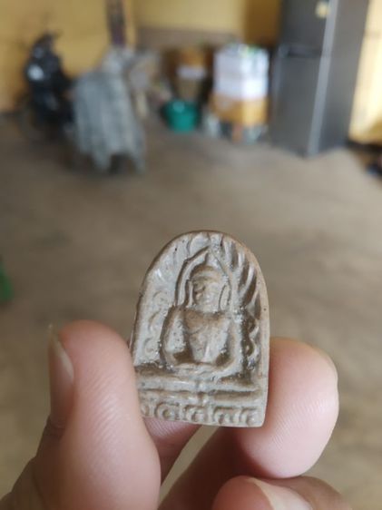 พระเนื้อดิน(พระพิมพ์พระซุ้มกอเนื้อดินหลังเรียบเนื้อสีน้ำตาล(ไม่ทราบพระเกจิที่สร้าง)(ไม่ทราบรุ่นและอายุ)(290241))พระบ้านพระเครื่องรางของมงคล รูปที่ 3