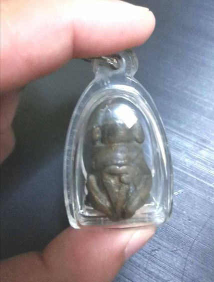 พระปิดตา พัทลุง สายเขาอ้อ เดิมๆ เก่าเก็บ ปี 2485 หายากมาก พระแท้ๆ ดูง่าย  รูปที่ 2